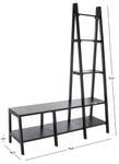 Safavieh Elwin 7 Shelf Etagere , ETG2102 - Black