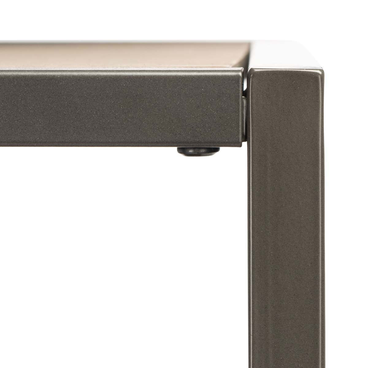 Safavieh Jola 5 Shelf 1 Drawer Etagere , ETG6400 - Rustic Oak / Gunmetal