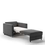 Luonto Furniture Fantasy Cot Chair Sleeper - Fun 481 - 217/6 Chrome