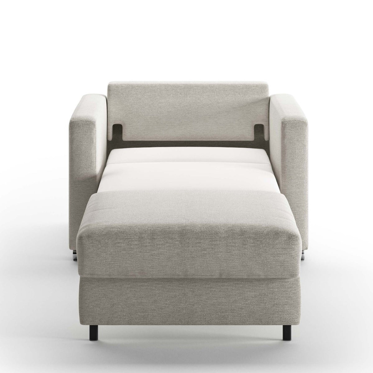 Luonto Furniture Fantasy Cot Chair Sleeper - Fun 496 - 217/6 Chrome