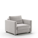 Luonto Furniture Fantasy Cot Chair Sleeper - Rene 01 - 217/6 Chrome