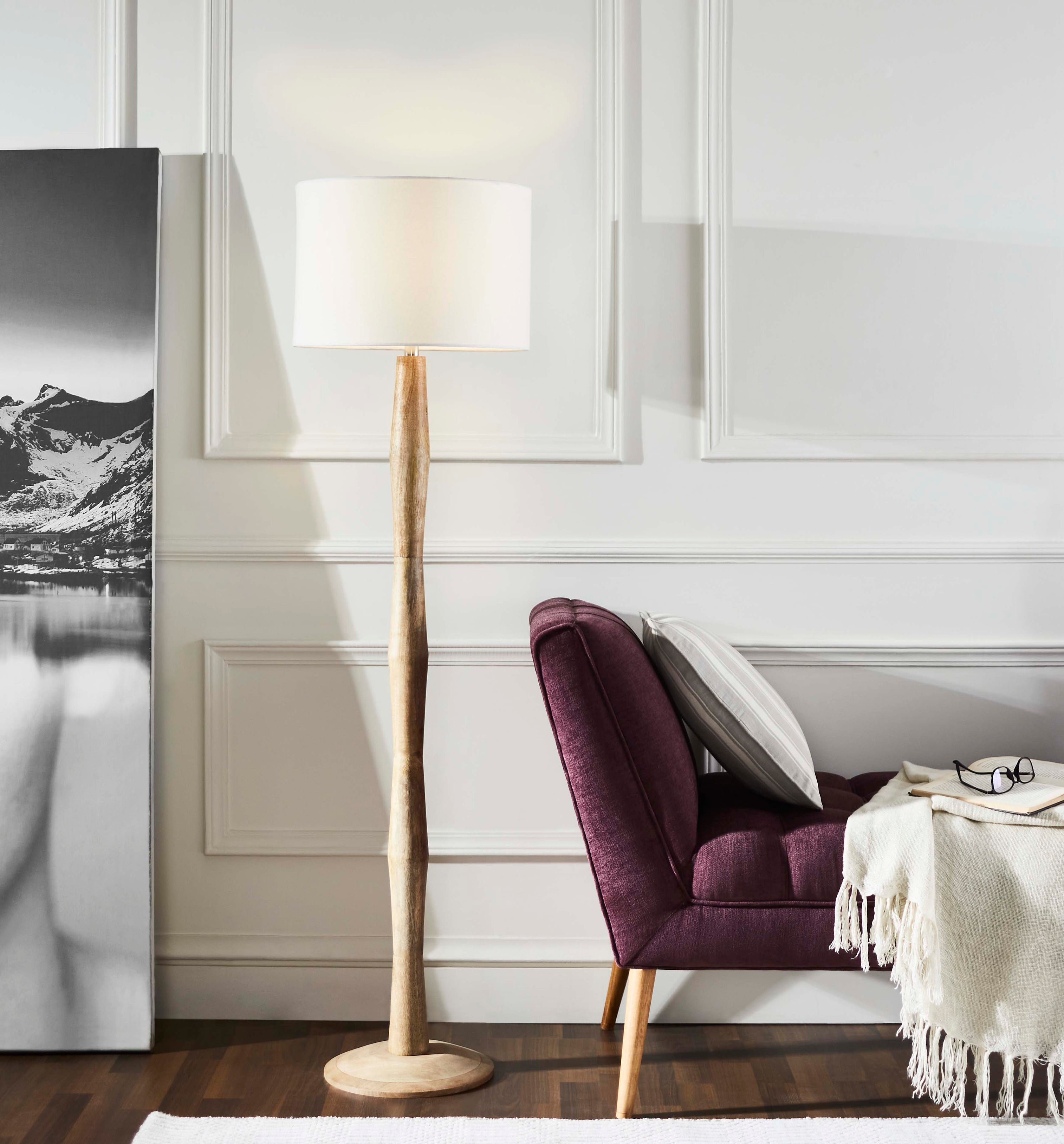Safavieh Brodie Floor Lamp , FLL2002 - Natural