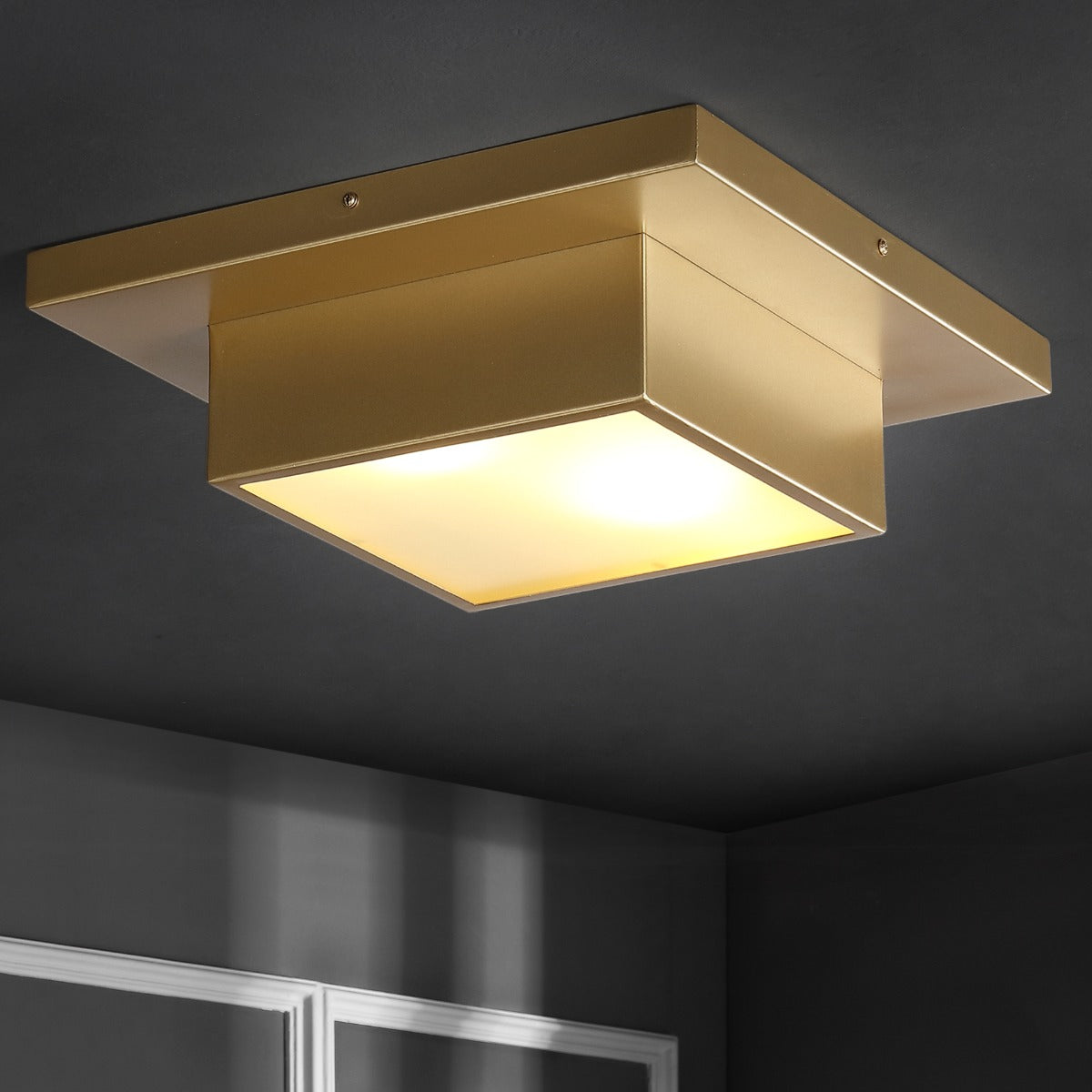 Safavieh Kylin Flush Mount , FLU4067 - Brass