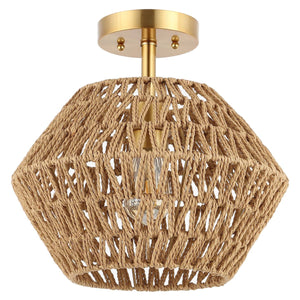 Safavieh Raja 13.5 Inch Flush Mount , FLU4105