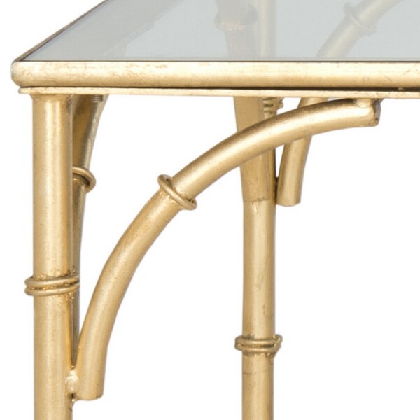 Safavieh Maurice Coffee Table , FOX2545 - Gold/Glass