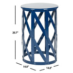 Safavieh Bertram Stool , FOX3200 - Navy