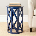 Safavieh Bertram Stool , FOX3200 - Navy