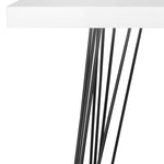 Safavieh Wolcott Retro Mid Century Lacquer Console , FOX4208 - White/Black