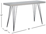 Safavieh Wolcott Retro Mid Century Lacquer Console , FOX4208 - Grey/Black