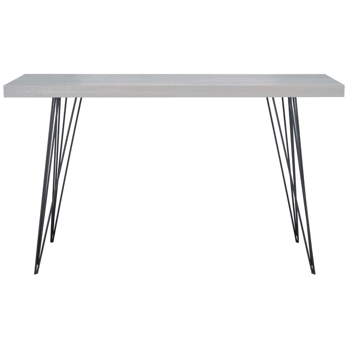 Safavieh Wolcott Retro Mid Century Lacquer Console , FOX4208 - Grey/Black