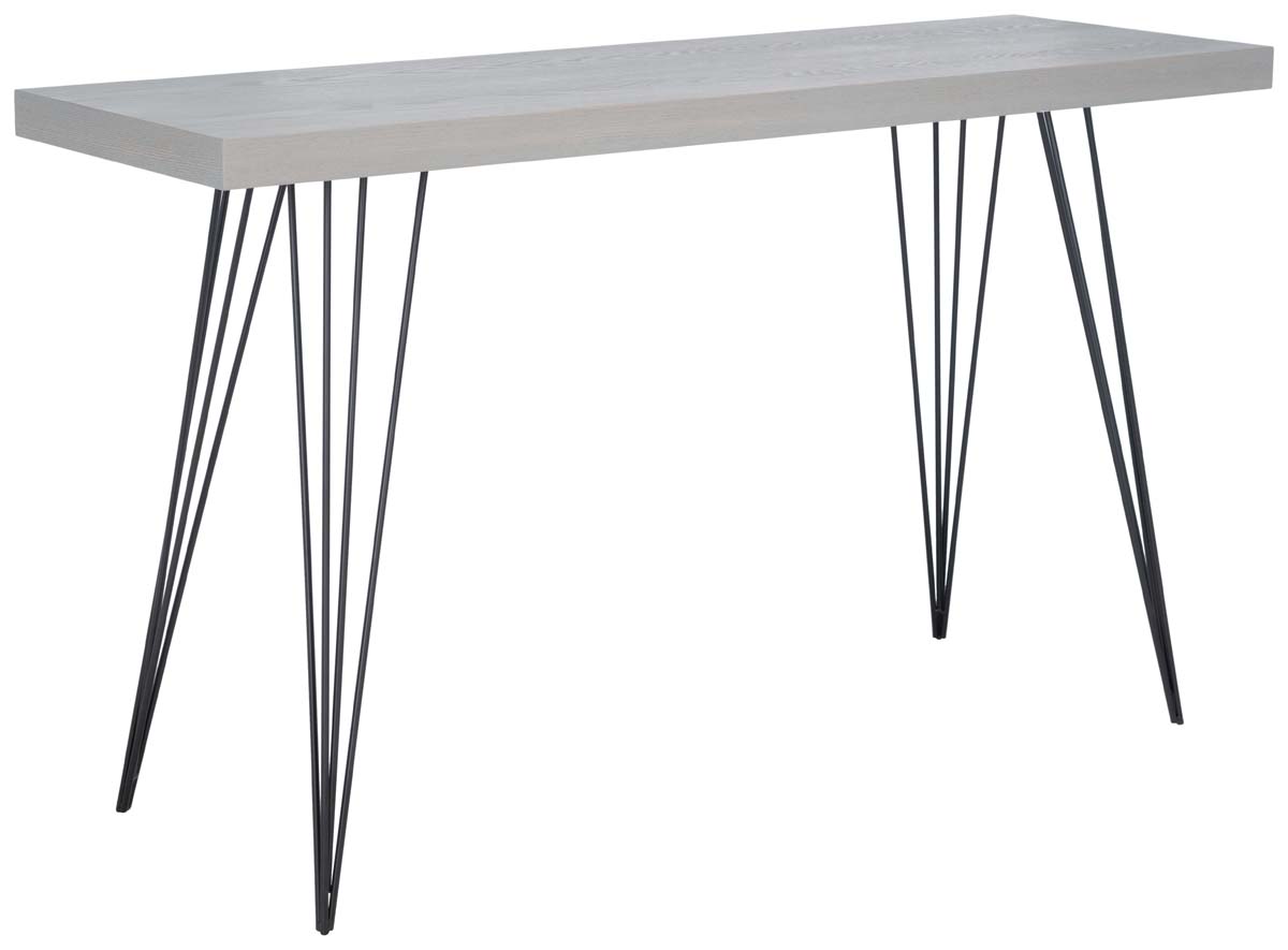 Safavieh Wolcott Retro Mid Century Lacquer Console , FOX4208 - Grey/Black
