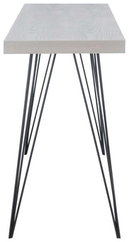 Safavieh Wolcott Retro Mid Century Lacquer Console , FOX4208 - Grey/Black