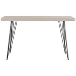 Safavieh Wolcott Retro Mid Century Lacquer Console , FOX4208 - Taupe/Black