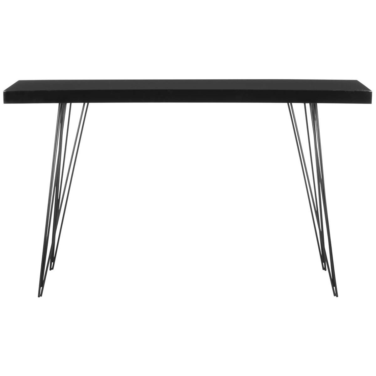 Safavieh Wolcott Retro Mid Century Lacquer Console , FOX4208 - Black/Black