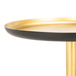 Safavieh Talon Metal Side Table Set Of 3 , FOX4523 - Gold / Black