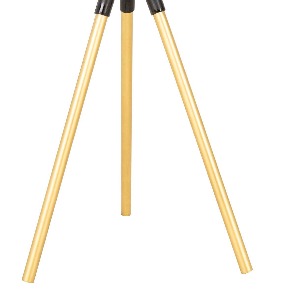 Safavieh Talon Metal Side Table Set Of 3 , FOX4523 - Gold / Black