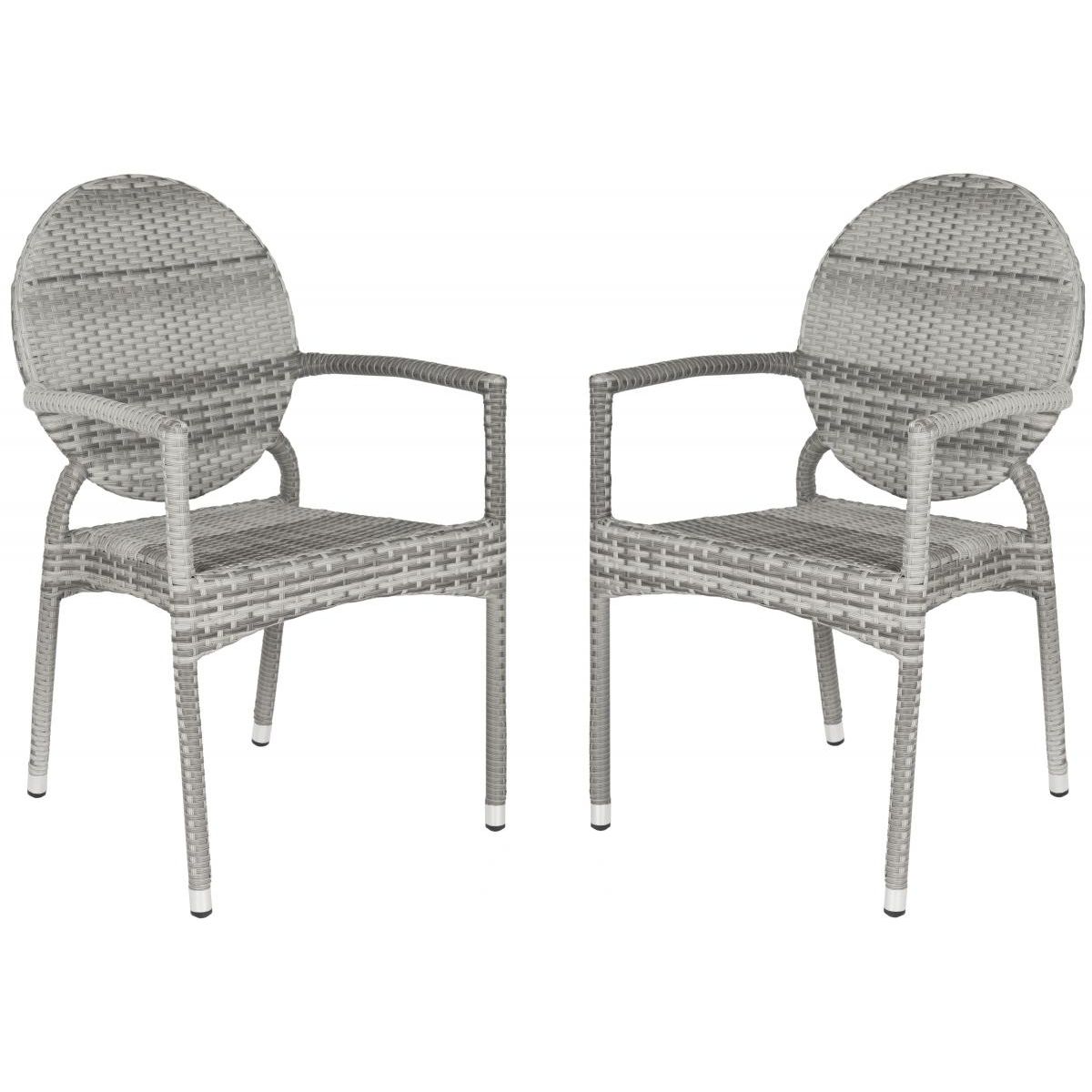 Safavieh Valdez Indoor, FOX5205 - Grey  (Set of 2)
