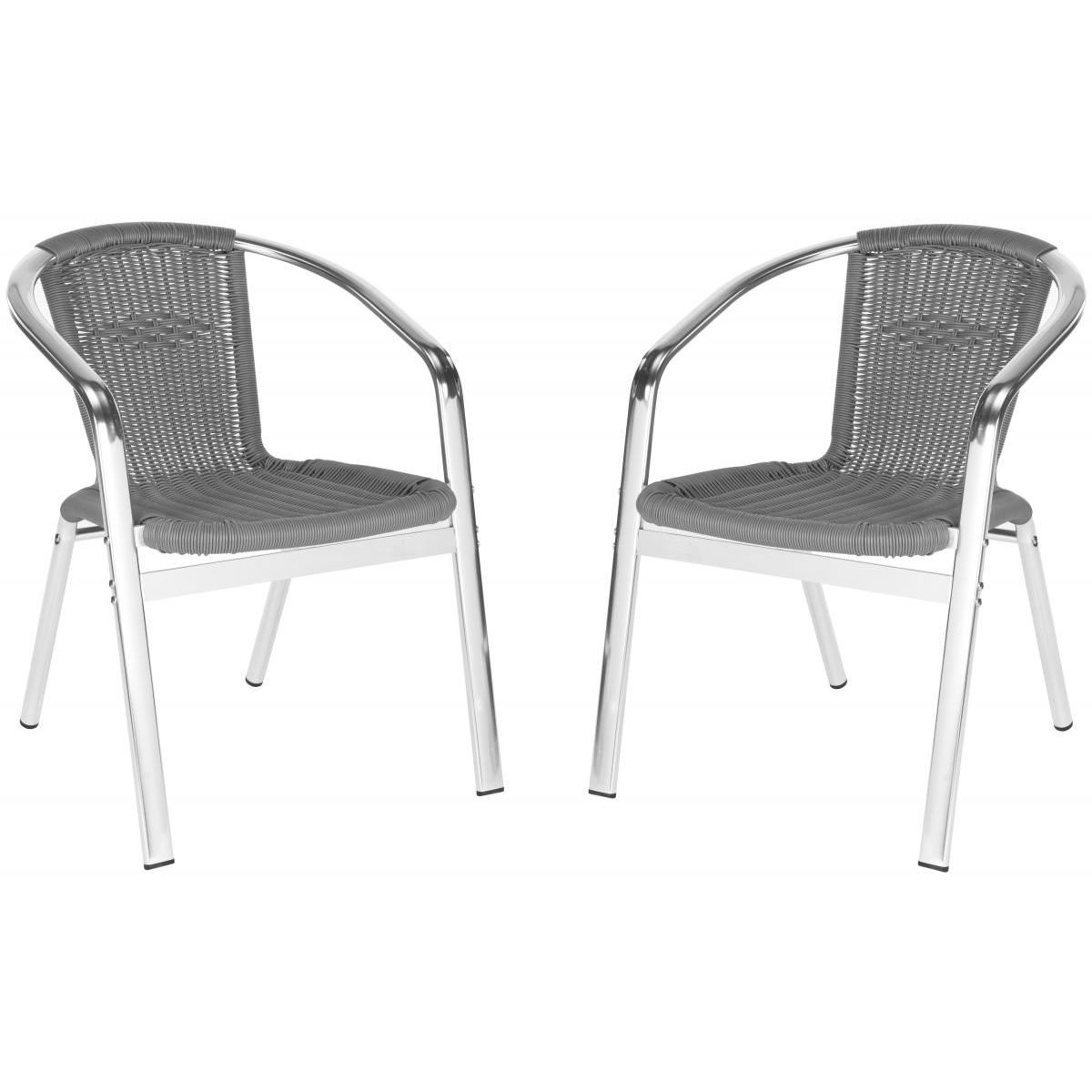 Safavieh Wrangell Indoor, FOX5207 - Grey (Set of 2)