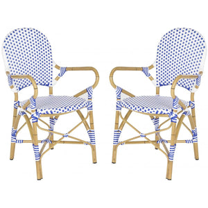 Safavieh Hooper Indoor/Outdoor Stacking Armchair (Set of 2), FOX5209