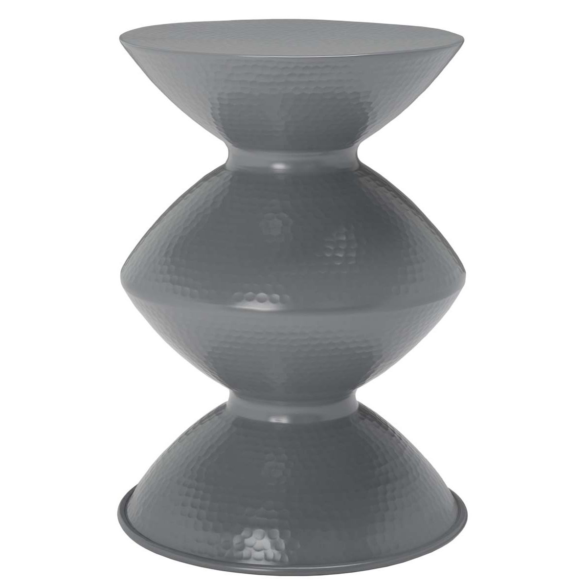 Safavieh Guildsman Metal Table Stool , FOX5515 - Dark Grey