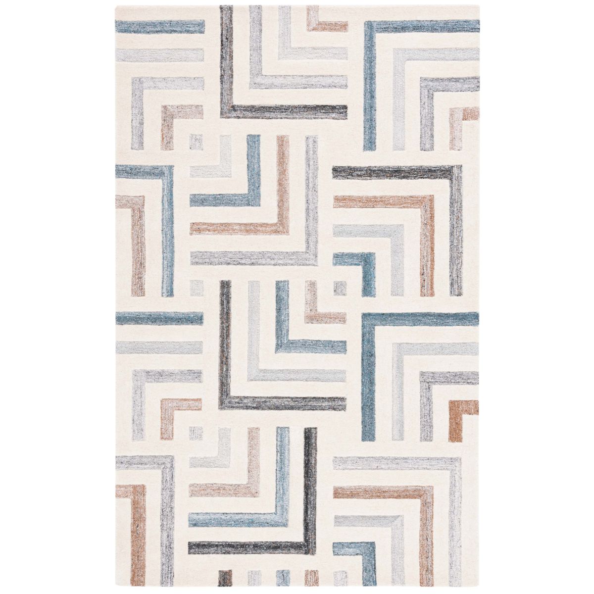 Safavieh Fifth Avenue 601 Rug, FTV601 - Ivory / Grey