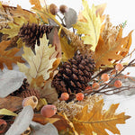 Safavieh Faux 30 Inch Oaf Leaf & Eucalyptus Wreath , FXP1042