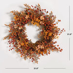 Safavieh Faux 31 Inch Berry & Coreopsis Wreath , FXP1050