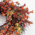 Safavieh Faux 26 Inch Berry, Acorn, Pine Cone & Oak Leaf Wreath , FXP1054
