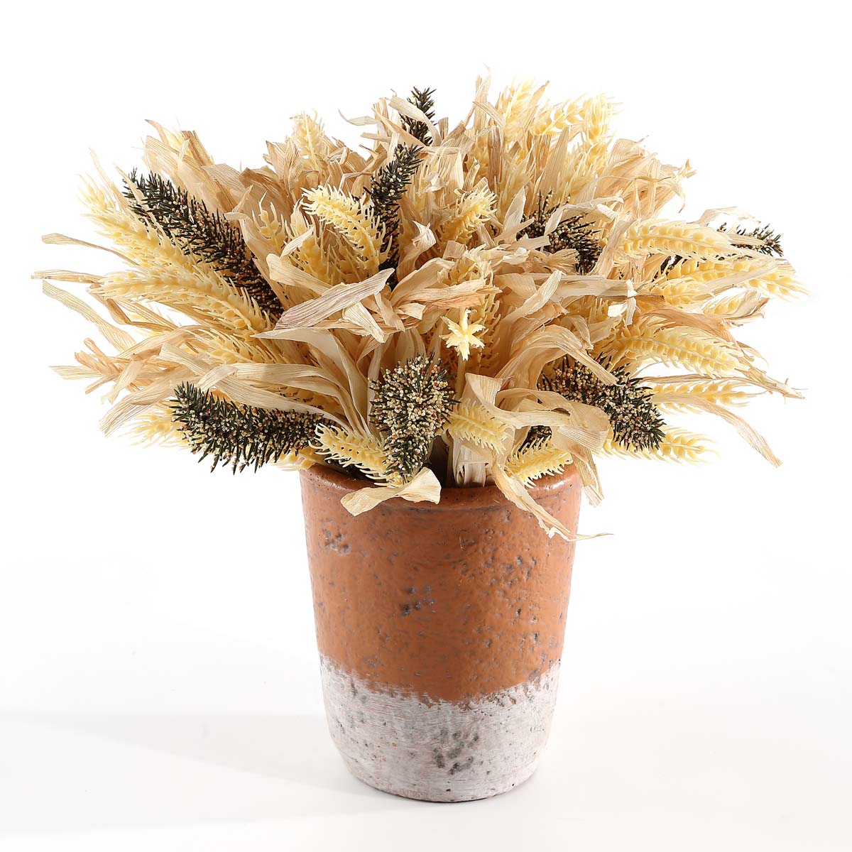 Safavieh Faux 14 Inch Wheat Eat Potted Arrangement , FXP1059 - Multi