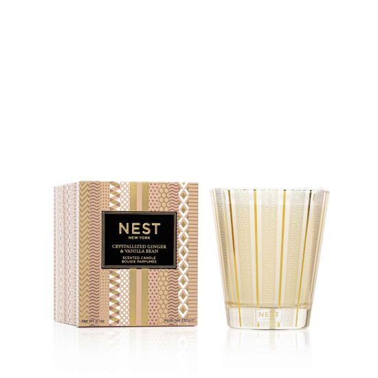 Crystallized Ginger & Vanilla Bean 8oz. Candle by Nest New York