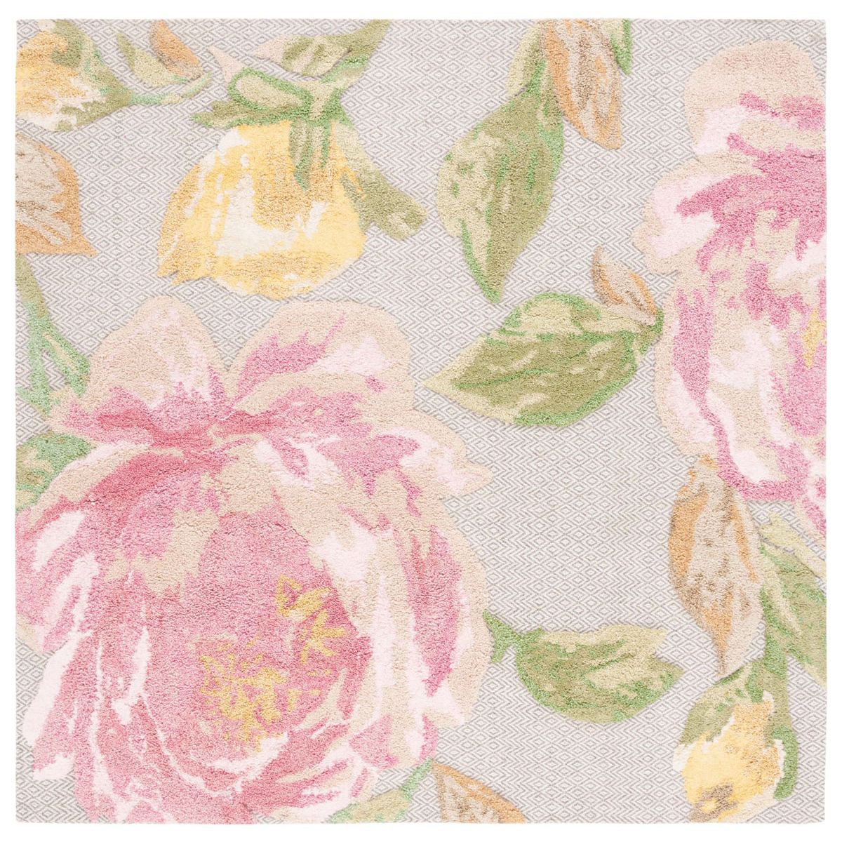 Safavieh Glamour 603 Rug, GLM603 - Pink / Grey