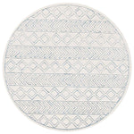Safavieh Glamour 633 Rug, GLM633 - Ivory / Blue