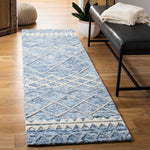 Safavieh Glamour 634 Rug, GLM634 - Blue / Ivory