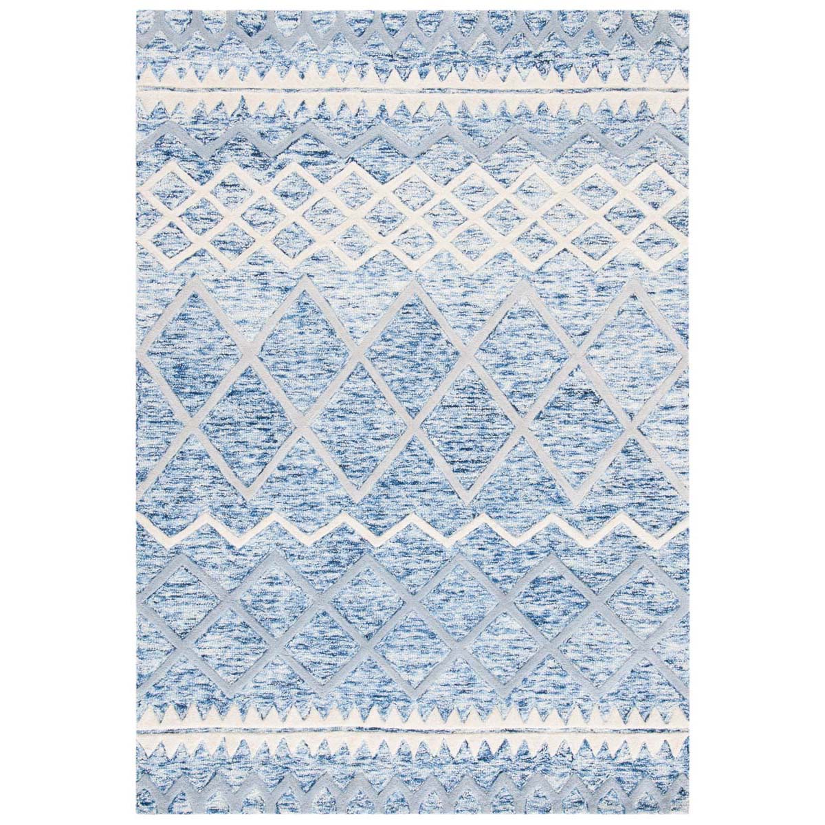 Safavieh Glamour 634 Rug, GLM634 - Blue / Ivory