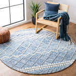 Safavieh Glamour 634 Rug, GLM634 - Blue / Ivory