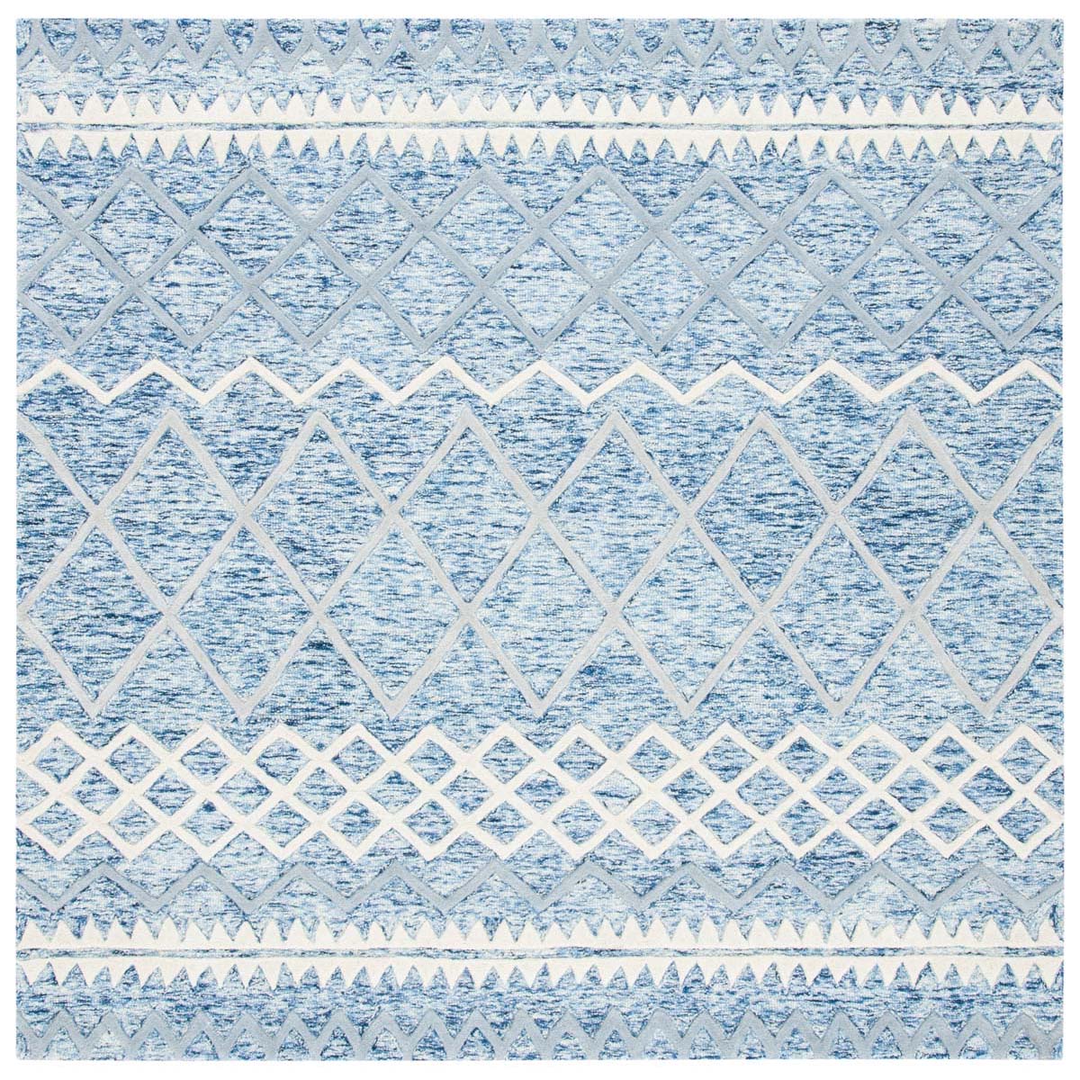 Safavieh Glamour 634 Rug, GLM634 - Blue / Ivory
