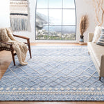 Safavieh Glamour 634 Rug, GLM634 - Blue / Ivory