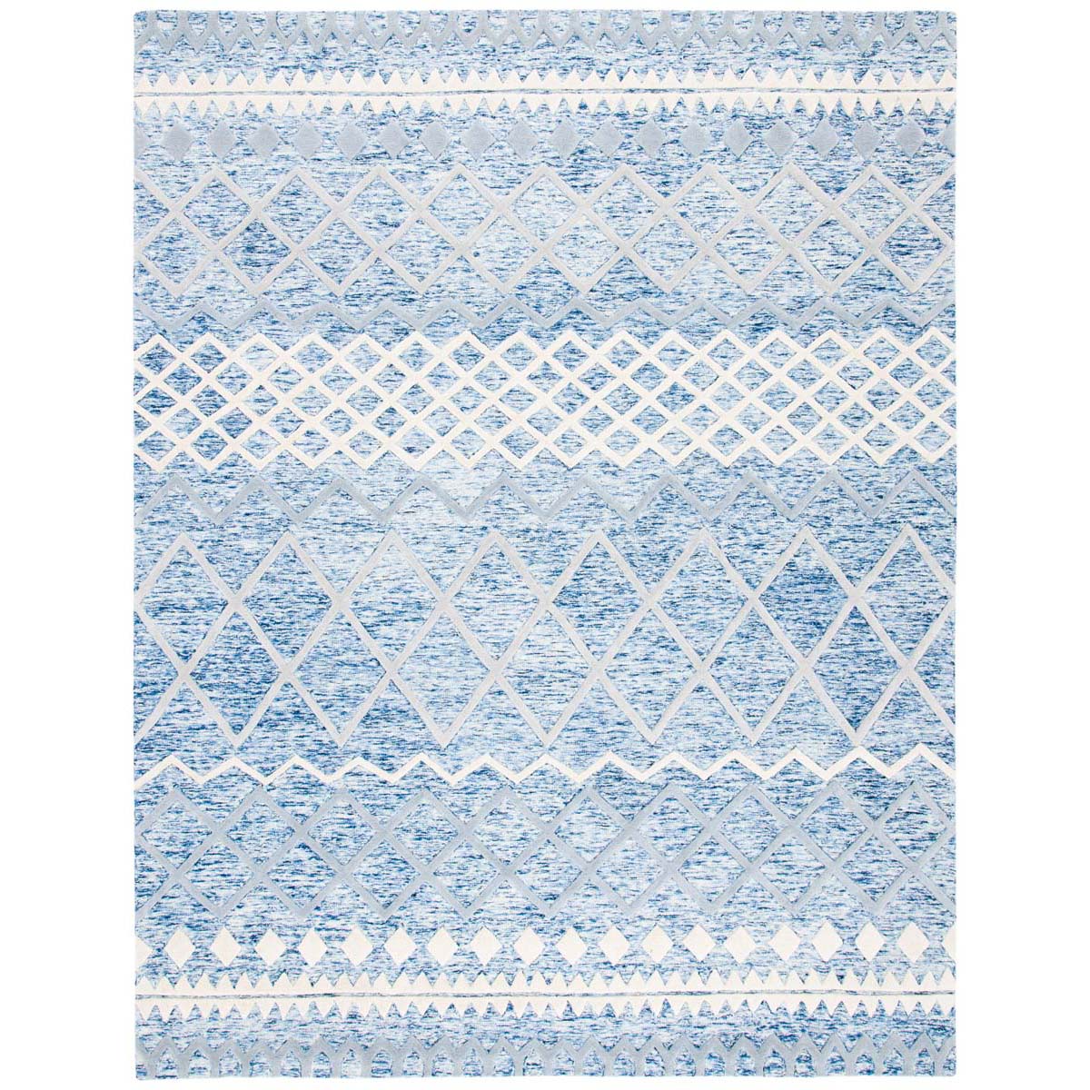 Safavieh Glamour 634 Rug, GLM634 - Blue / Ivory