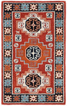 Safavieh Heritage 44Q Rug, HG744Q - Red / Black