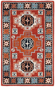 Safavieh Heritage 44Q Rug, HG744Q - Red / Black