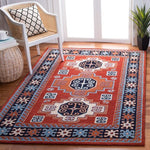 Safavieh Heritage 44Q Rug, HG744Q - Red / Black