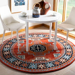 Safavieh Heritage 44Q Rug, HG744Q - Red / Black
