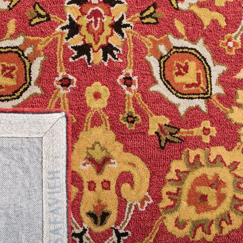 Safavieh Heritage 45Q Rug, HG745Q - Red / Gold