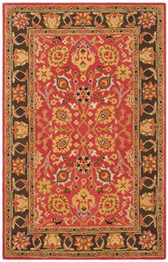 Safavieh Heritage 45Q Rug, HG745Q - Red / Gold