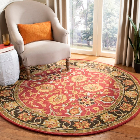 Safavieh Heritage 45Q Rug, HG745Q - Red / Gold