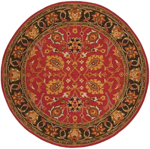 Safavieh Heritage 45Q Rug, HG745Q - Red / Gold
