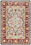 Safavieh Heritage 94A Rug, HG794A - Light Blue / Red