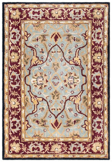 Safavieh Heritage 94A Rug, HG794A - Light Blue / Red