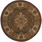 Safavieh Heritage 17A Rug, HG917A - Rust / Ivory