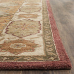 Safavieh Heritage 17A Rug, HG917A - Rust / Ivory
